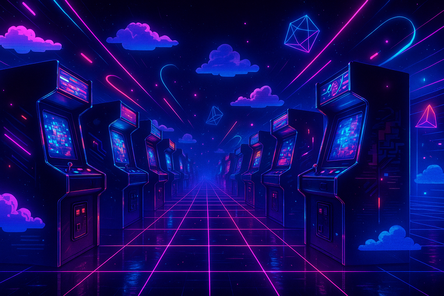 Component showcase grid displaying various UI elements including buttons, cards, dialogs, and form inputs in a brutalist design style